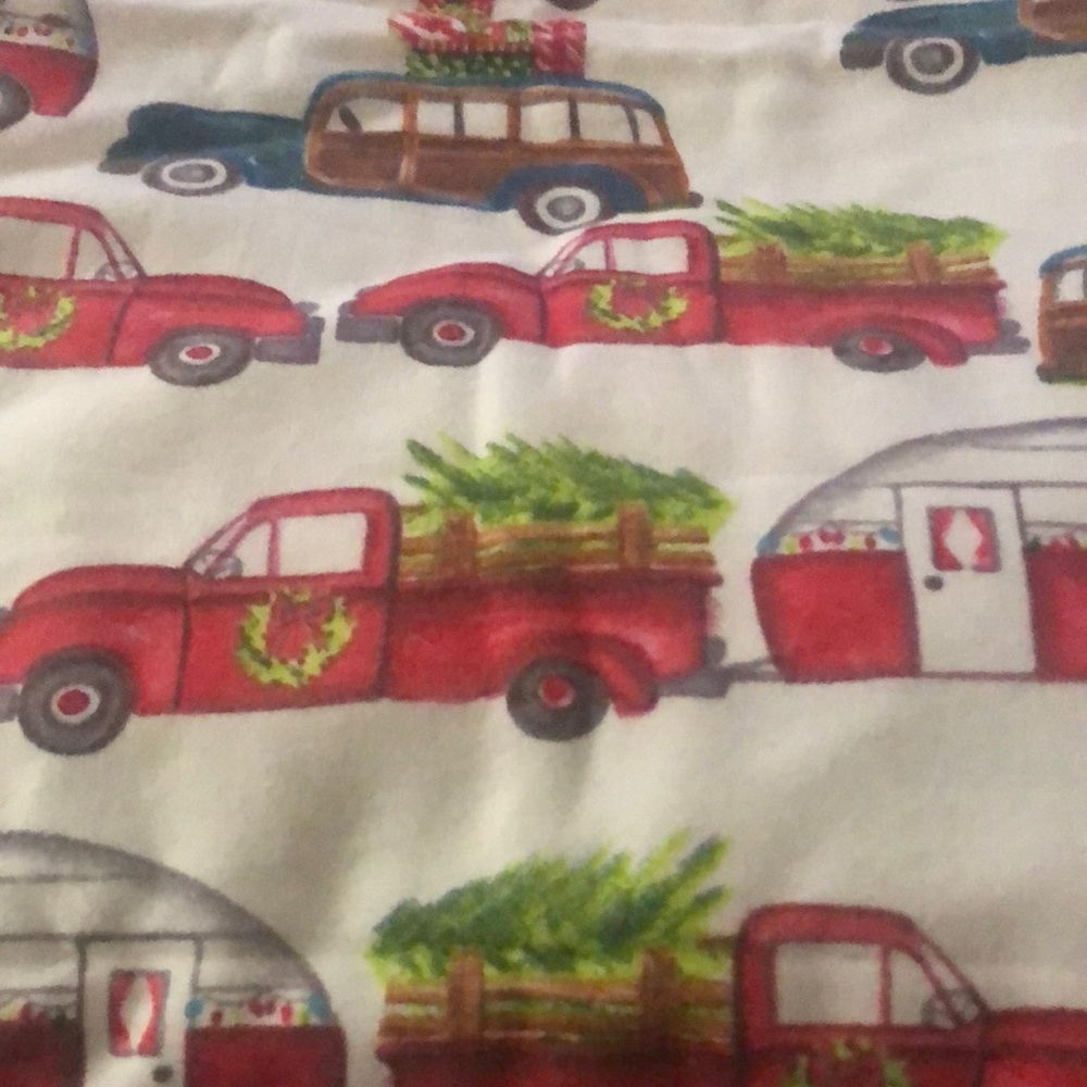 2 yards Christmas flannel Fabric